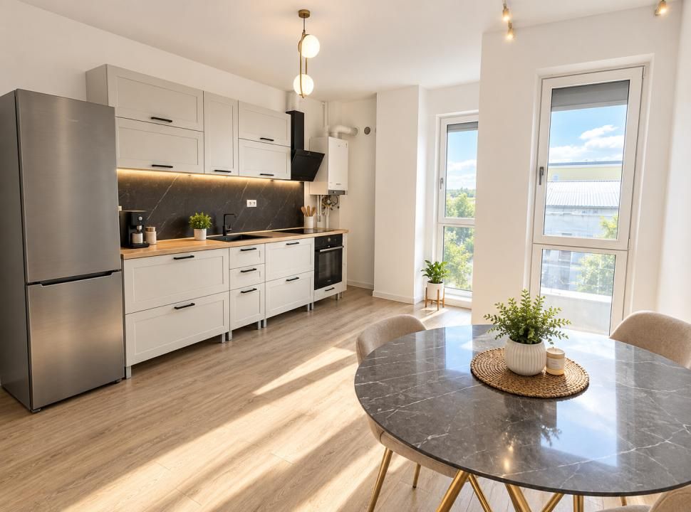 Apartament 2 camere, 61 mp, lift, finisat, parcare, Columna Residence-zona VIVO! – fotografia 1 din 6