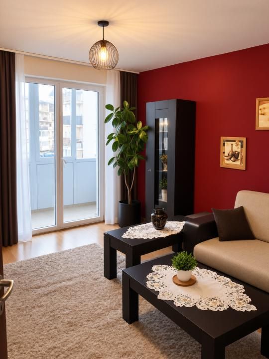 Apartament 1camera, 40mp, complet mobilat nou, decomandat, parcare, zona Cetatii – fotografia 1 din 6