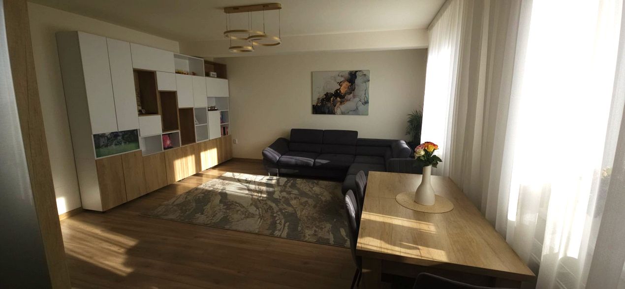 Apartament cu 3 camere, finisat, mobilat și utilat complet, situat în Baciu – fotografia 3 din 7