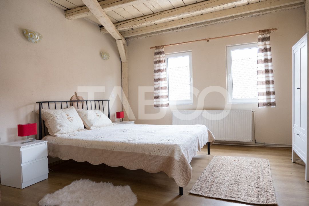 Casa de vanzare pretabila pensiune priveliste superba Fantanele Sibiu – fotografia 8 din 24