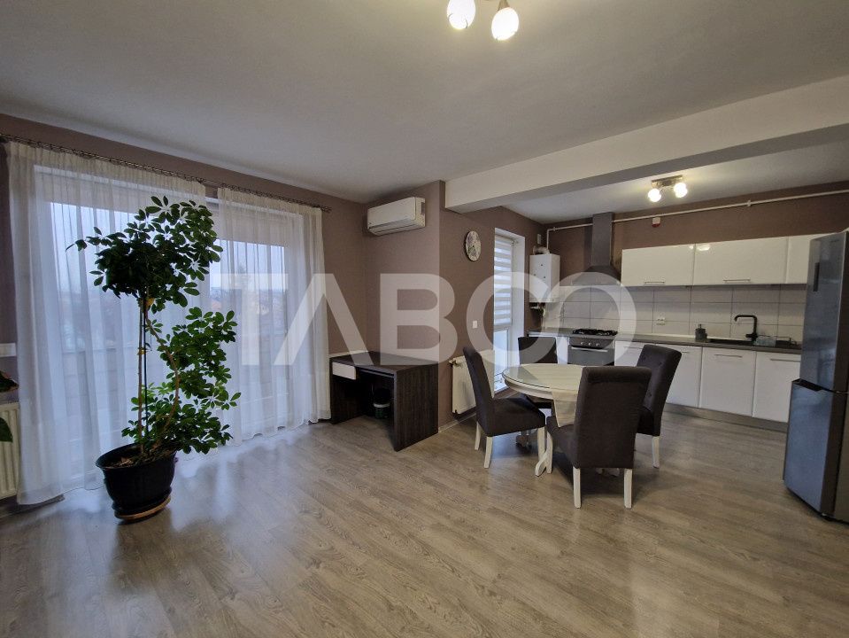 Apartament decomandat 3 camere mobilat si utilat Turnisor Sibiu – fotografia 2 din 9