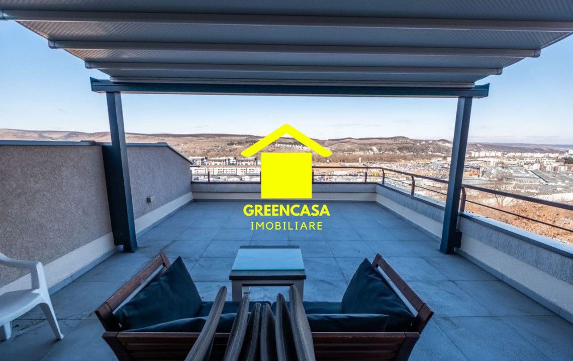Apartament 2 camere,59 mp,terasă 46 mp,balcon,garaj,zona VIVO – fotografia 6 din 6