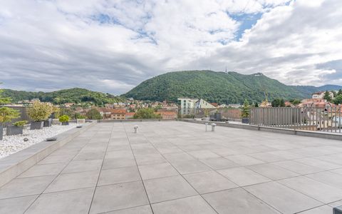 Penthouse de Lux | 4 Camere | 209 mp Terase | Vedere spre Tâmpa