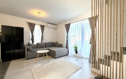 Duplex elegant cu 3 camere, 61 mp utili, mobilat/utilat - Sanandrei