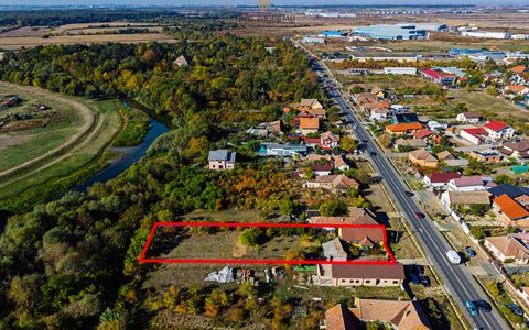 Casă individuală, teren 1.929 mp, acces spre Bega – Remetea Mare