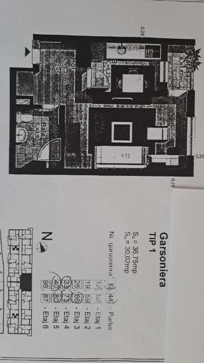 Garsoniera Nicolae Grigorescu | Bloc 2015 | Etaj 6 | Lift | Gata de mutat – fotografia 7 din 9