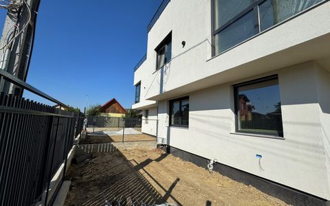 Casă înșiruită cu etaj, semifinisată interior, 142 mp., Florești