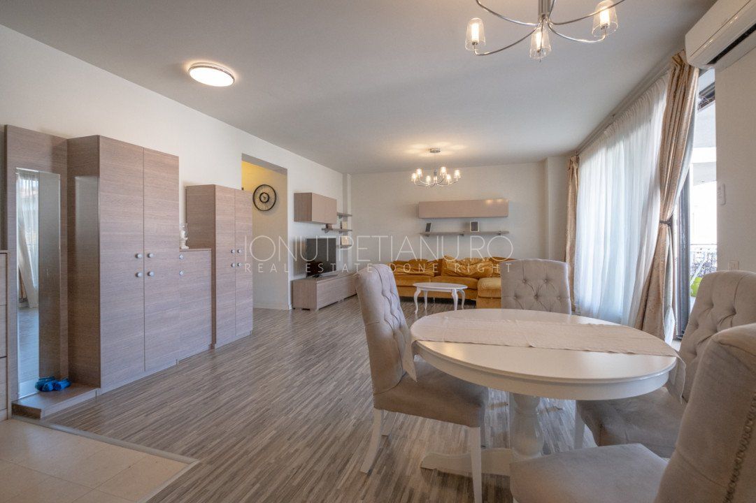 3 camere Pipera – Rond OMV - terasa 15,65 mp, parcare subterana si boxa – fotografia 2 din 15