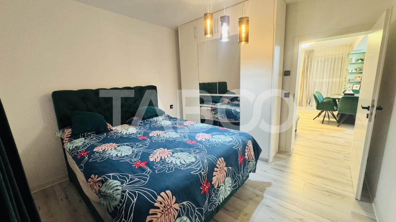 Apartament modern 3 camere de vanzare mobilat utilat 2 locuri parcare – fotografia 7 din 13