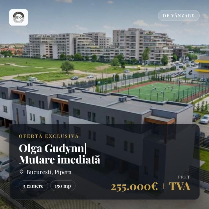 SUPER OFERTA ! Vila 5 camere | 160 mp | Pipera | 2 parcari | Olga Gudynn – fotografia 1 din 26