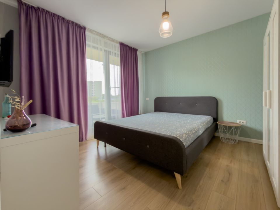 Apartament 2 camere in Mamaia Nord - 200 m de plaja Terasa si parcare – fotografia 8 din 15