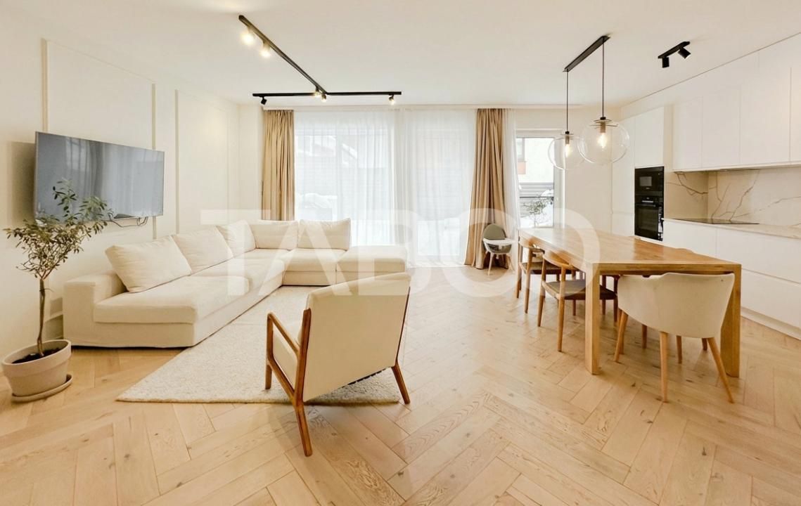 Apartament cu 4 camere cu gradina de vanzare cartierul Borhanci – fotografia 1 din 13