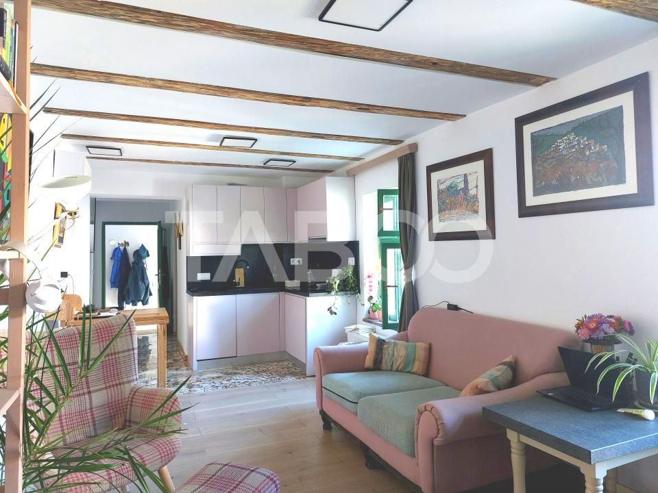 Apartament de vanzare 105 mp 3 camere curte 340 mp in acte Cisnadie – fotografia 3 din 27