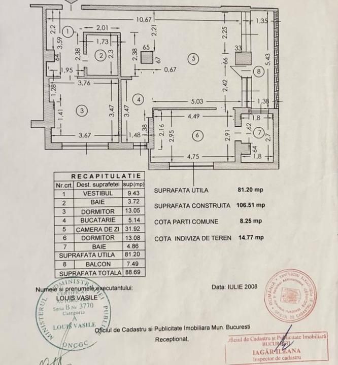3 Camere I 89 MP I Parcul Carol I Centrală I Parcare I Exclusivist – fotografia 18 din 18