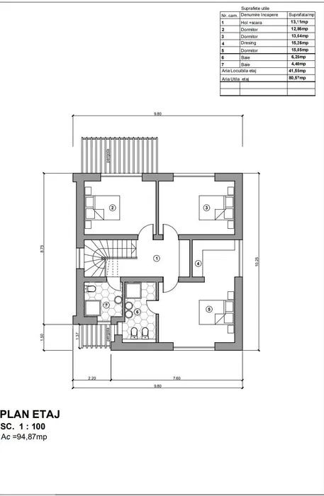 Casă modernă | 140 mp utili | Smart Home|  curte de 420 mp – fotografia 8 din 16