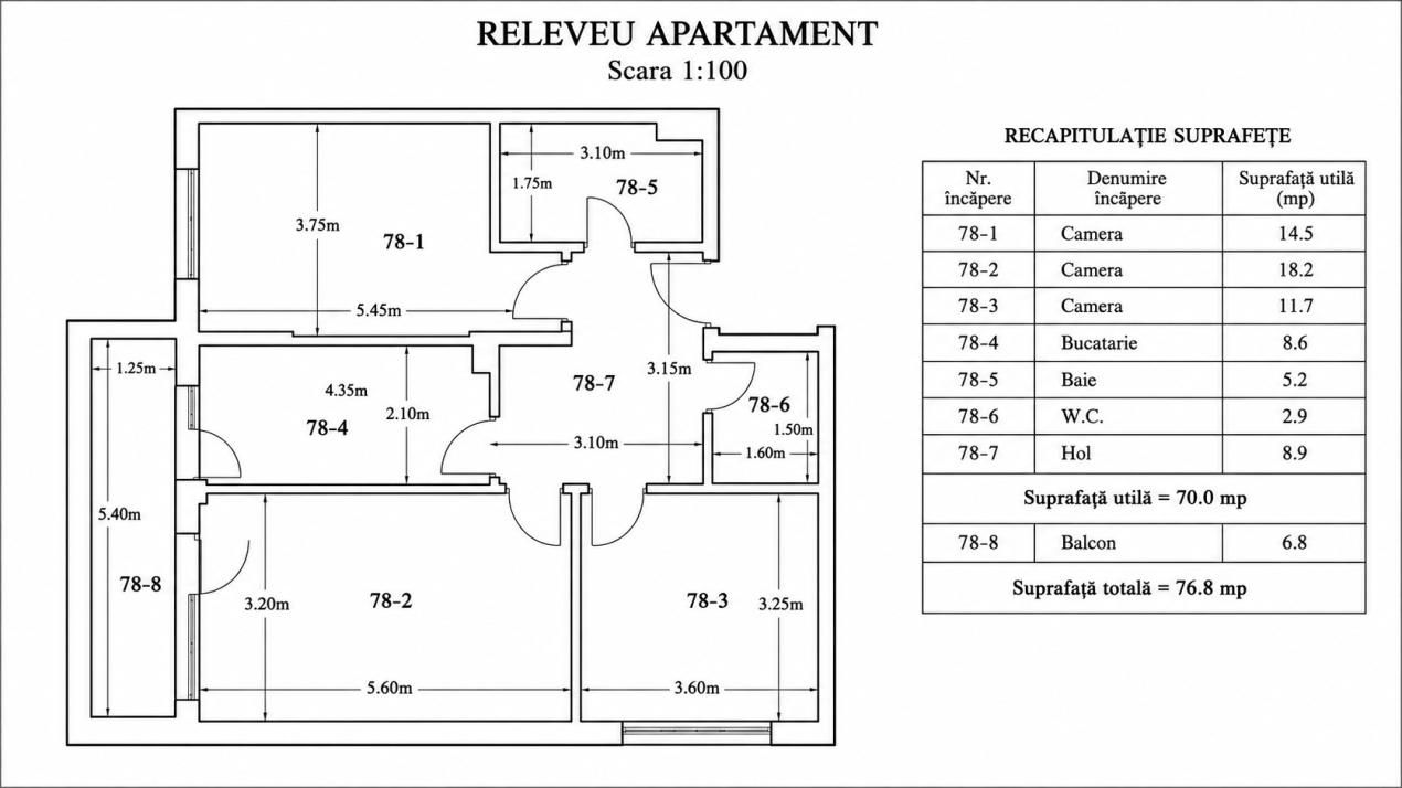 Ap 3 Camere Premium Pallady | Decomandat | 77 mp | Parcare Inclusă | – fotografia 24 din 24