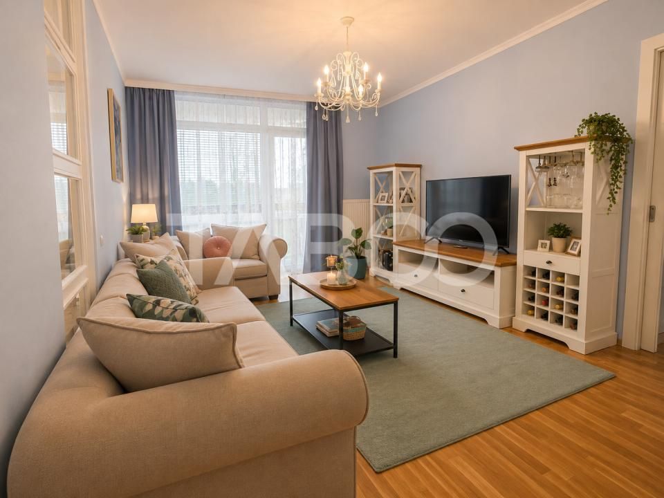 Apartament de vanzare 4 camere balcon boxa lift bloc nou zona Centrala – fotografia 18 din 20