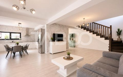 Casa spatioasa de inchiriat 5 camere 2 bai 2 locuri parcare Selimbar