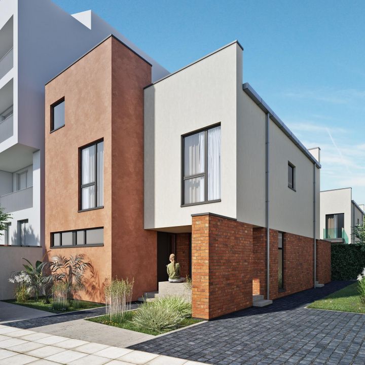 Casă de vânzare în zona Compozitori – finisaje premium – fotografia 1 din 6