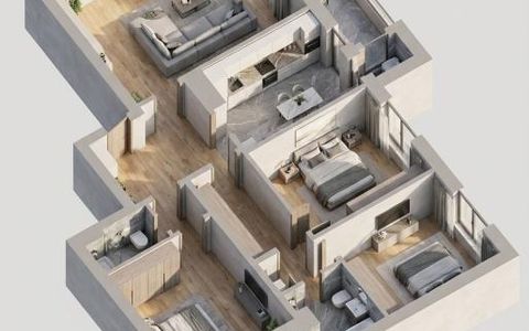Apartament spațios cu 4 camere, 105,28 mp utili – Ultracentral, Pitești