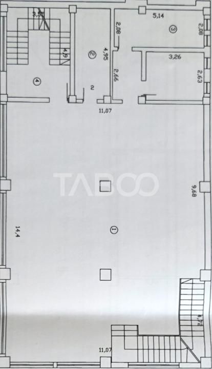 Cladire de inchiriat pentru afacerea ta suprafata 654 mp 3 nivele – fotografia 14 din 14