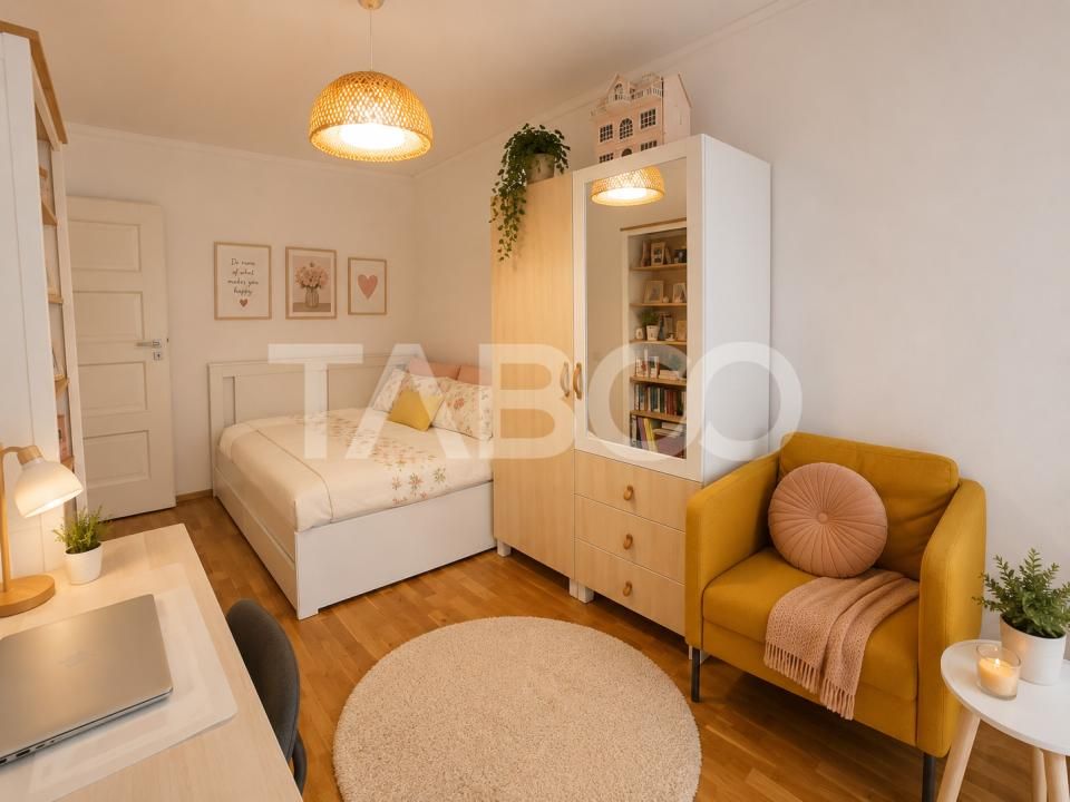 Apartament de vanzare 4 camere balcon boxa lift bloc nou zona Centrala – fotografia 8 din 20