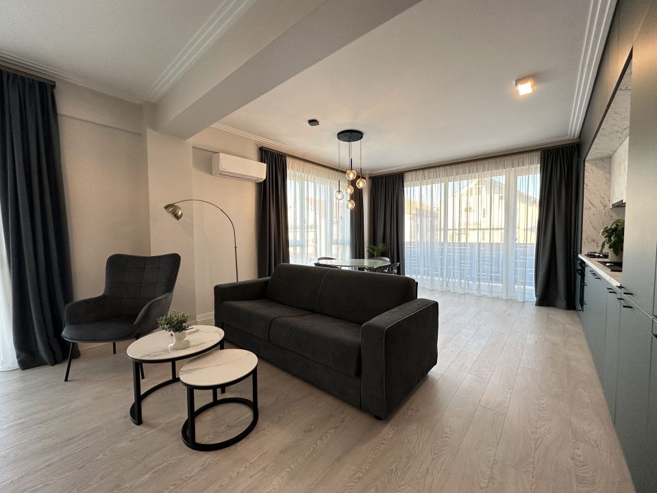 Apartament elegant 2 camere, 55 mp, etaj 1, mobilat - Dumbrăvița – fotografia 2 din 8