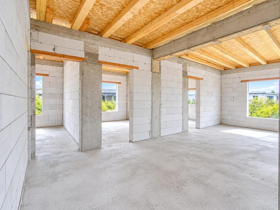 Casa individuala cu 4 camere,nefinisata, 356 mp teren, Orizont – fotografia 4 din 5