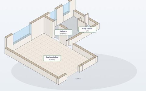 Spatiu comercial de inchiriat in Oradea, zona Decebal