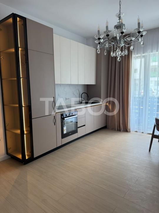 Apartament mobilat utilat decomandat 2 camere 60 mpu balcon Sibiu – fotografia 2 din 10