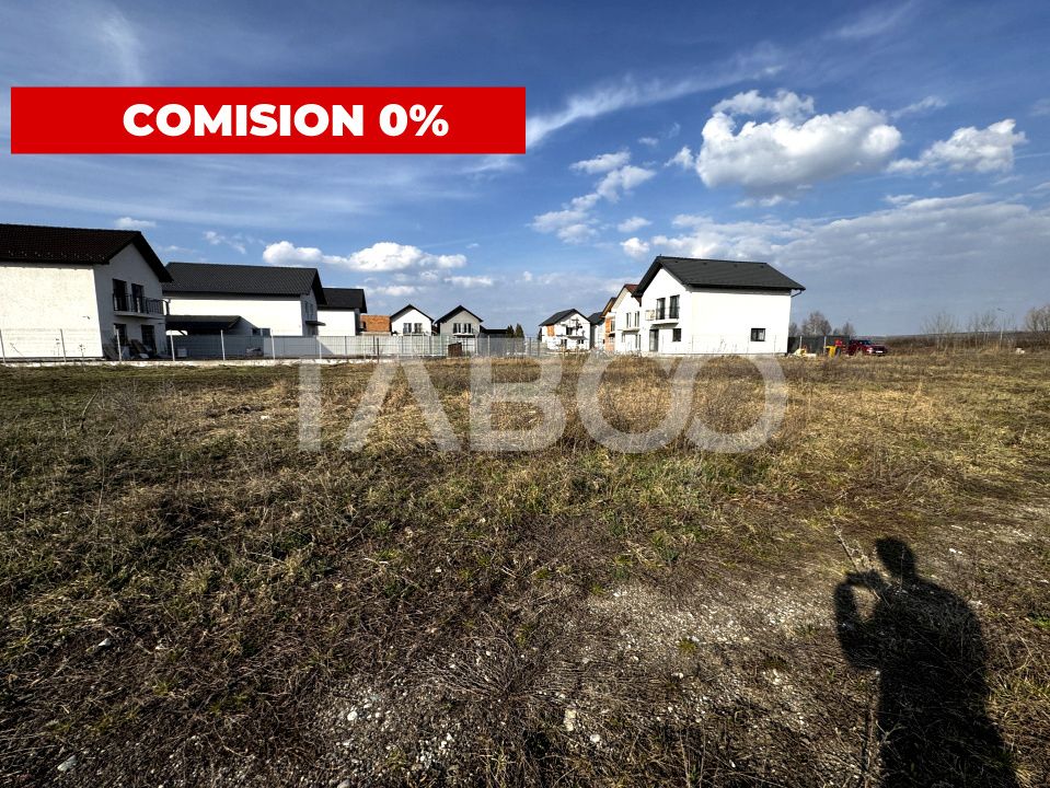 Teren intravilan pentru casa de 517 mp PUZ utilitati Sura Mica Sibiu – fotografia 2 din 4