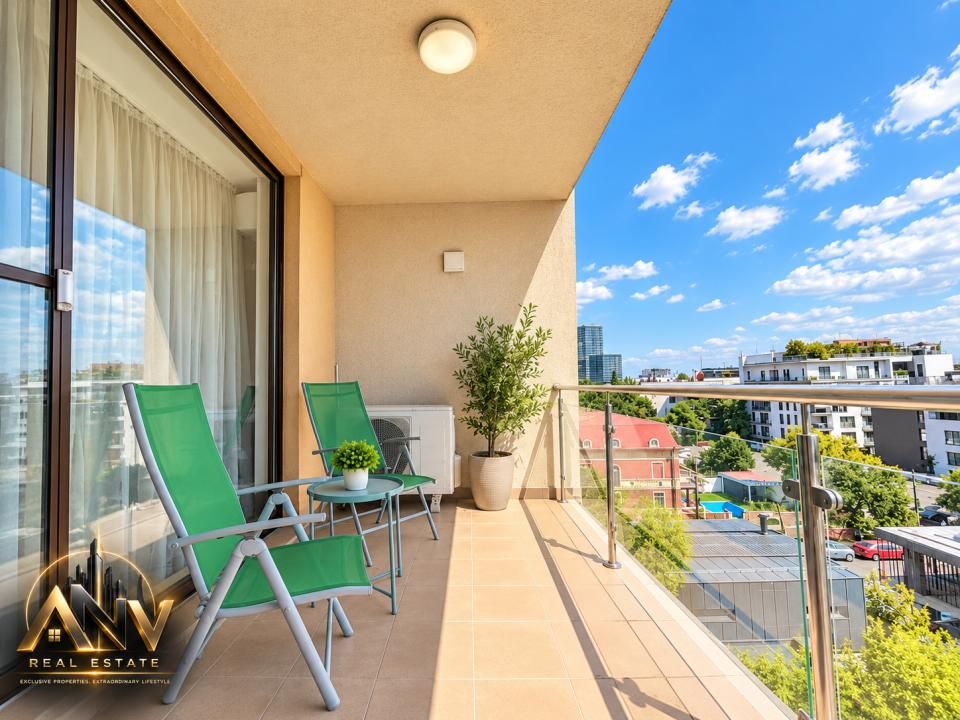 APARTAMENT DE ÎNCHIRIAT | 117 MP | 4 CAMERE | 2 LOCURI SUBTERAN| NORTH AREA LAKE – fotografia 14 din 15