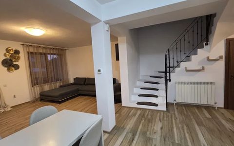 CASĂ DE ÎNCHIRIAT CU 5 CAMERE, 3 BĂI ȘI TERASĂ – COMPLET MOBILATĂ ȘI UTILATĂ