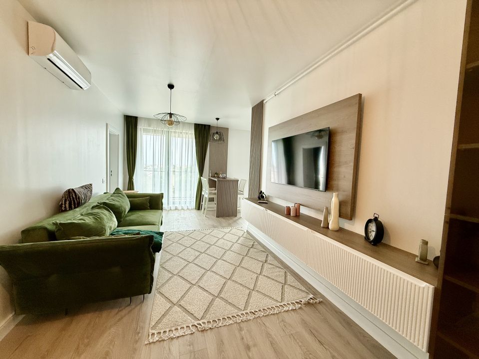Apartament 2 camere Tomis Park , mobilat si utilat , parcare subterana – fotografia 1 din 12