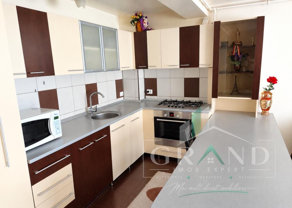 AP 3 CAMERE | 61 MP+BALCON | ETAJ 2 | PARCARE INCLUSĂ | FLOREȘTI–STR.TEILOR – fotografia 2 din 7