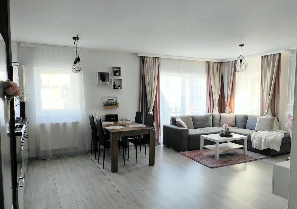 Apartament 2 camere, 58mp + balcon, parcare, mobilat complet, zona JYSK Cetatii! – fotografia 2 din 9