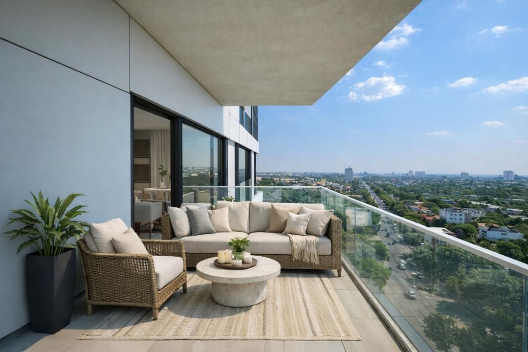 Panoramic View 16 Floor • 4 Rooms + 2 Parking • One Verdi Park • Floreasca – fotografia 6 din 22