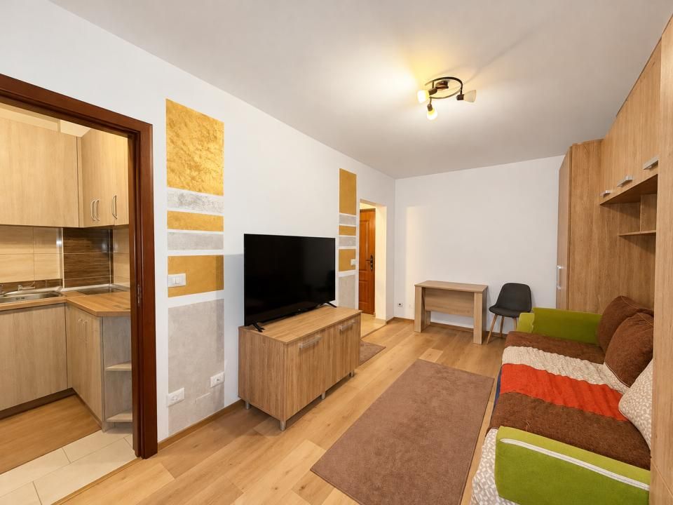 GARSONIERĂ MOBILATĂ ȘI UTILATĂ | BALCON | 28 MP | EXPO TRANSILVANIA–MĂRĂȘTI – fotografia 1 din 10