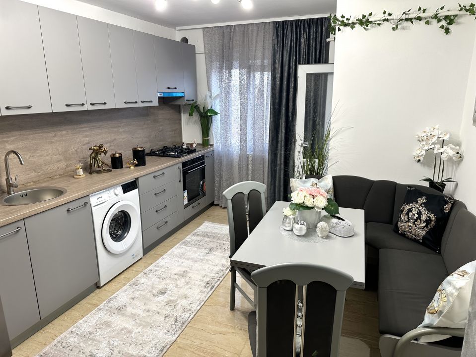 Apartament 2 camere Deco 57 mp. 2 Balcoane Boxa Finisat Mobilat SubStadion – fotografia 39 din 57