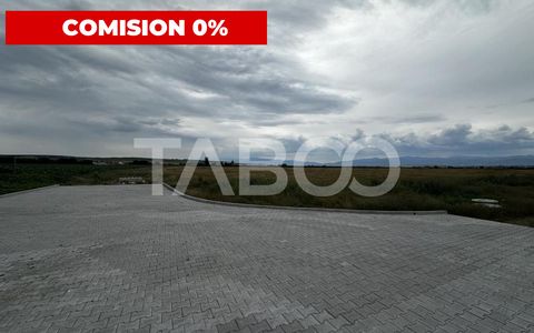 Teren industrial de vanzare cu PUZ aprobat utilitati in Ocna Sibiului