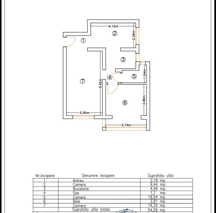 Apartament 3 camere semidecomandate | Plopilor Vechi – fotografia 10 din 10