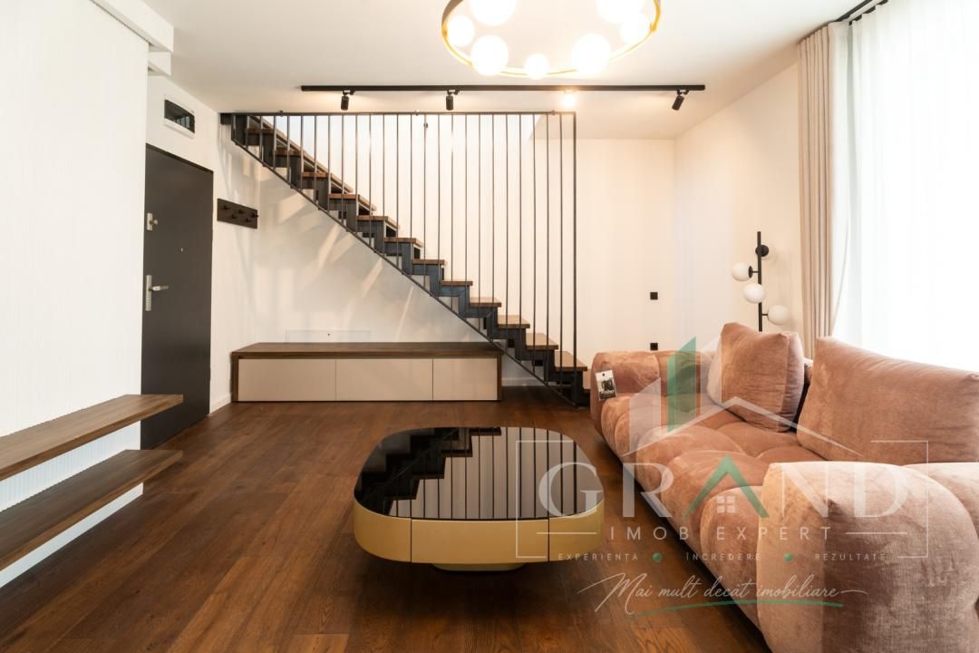 Penthouse pe două nivele, cu 100mp terasă, în Grigorescu – fotografia 1 din 12