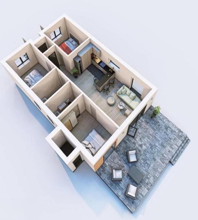 Casa pe Parter | Nzeb | 111 mp Utili | Teren 400 | Complex privat – fotografia 5 din 20
