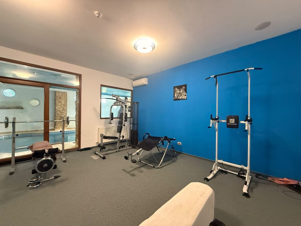 Casa cu vedere la lac |  Ideala evenimente | Piscina interioara | Sala de sport – fotografia 18 din 27