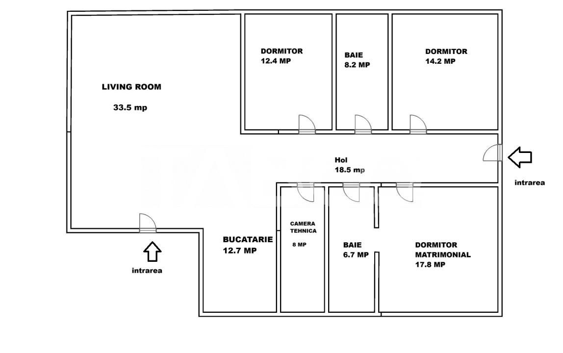 Casa individuala pe un singur nivel 4 camere teren 500 mp – fotografia 5 din 10