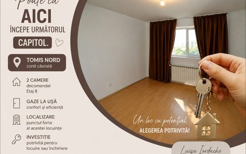 Apartament 2 camere decomandate Tomis Nord- Ciresica