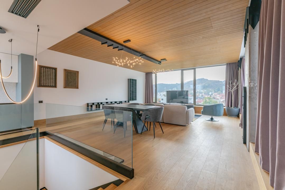 Penthouse Exclusivist cu Jacuzzi și Panoramă Superbă spre Tâmpa – fotografia 10 din 30