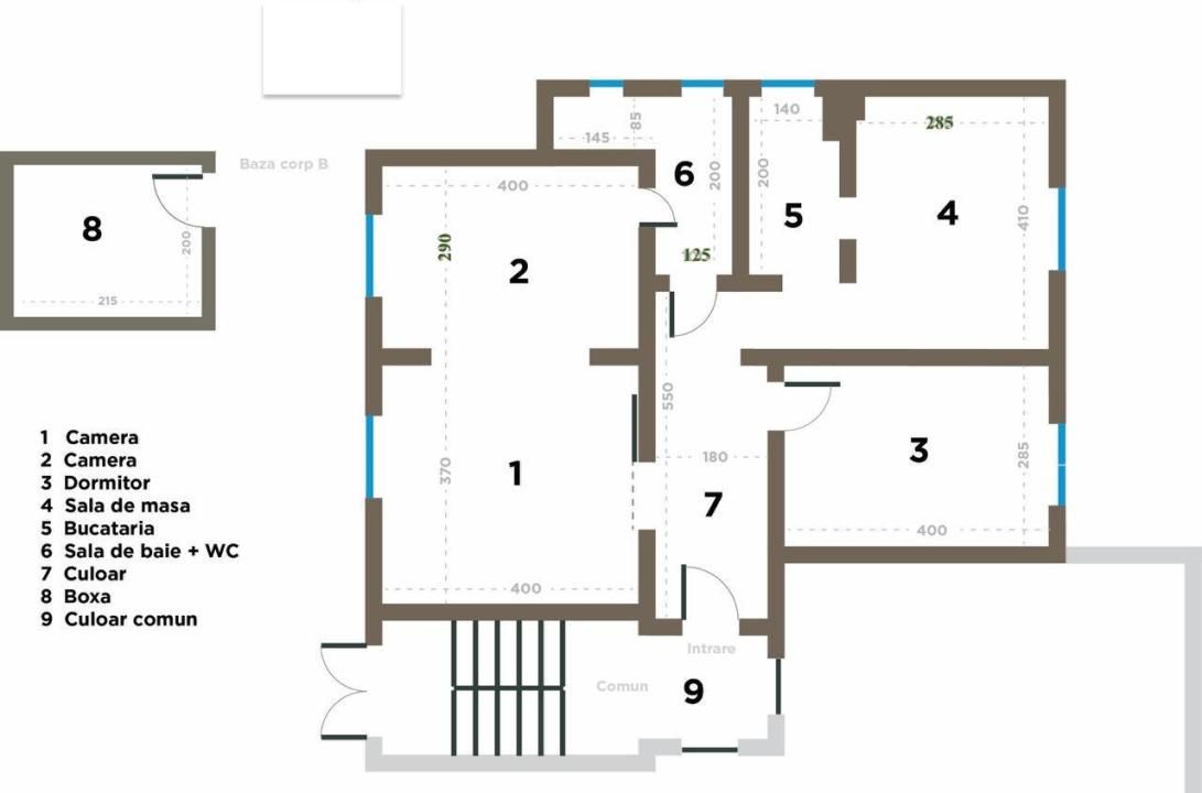 Strada Icoanei - Eminescu, apartament de 3 camere, etaj 1, comision 0% – fotografia 12 din 24