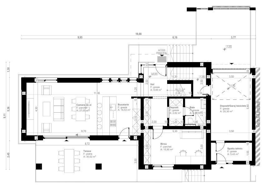Teren cu proiect autorizat pentru duplex, Valea Capriorii – fotografia 3 din 8