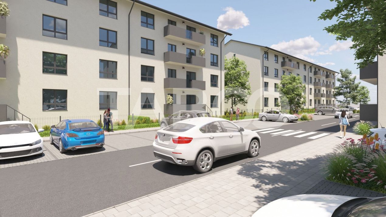 Apartament 3 camere 2 bai  balcon loc de parcare Doamna Stanca Sibiu – fotografia 5 din 13